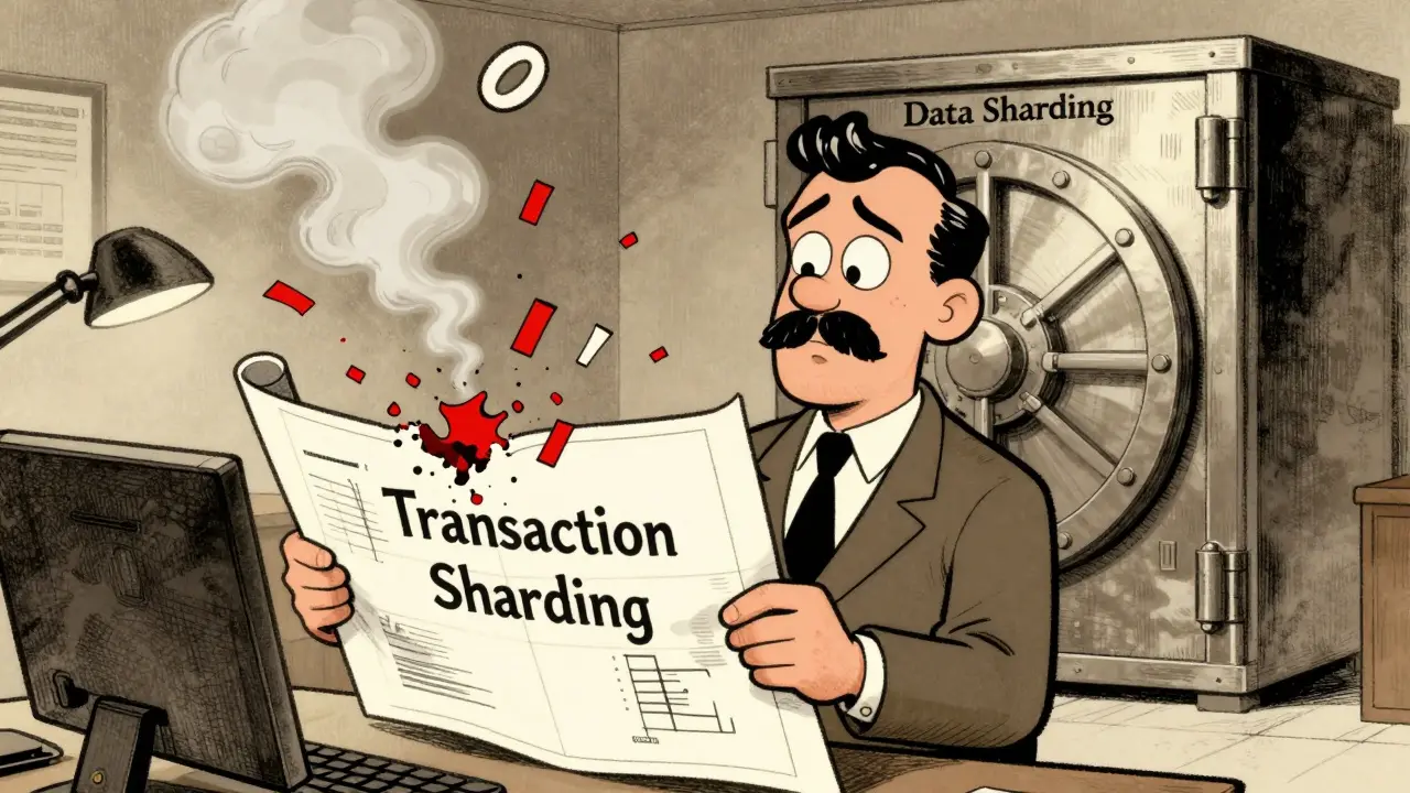 Data Sharding vs Transaction Sharding: Why One Doesn't Exist