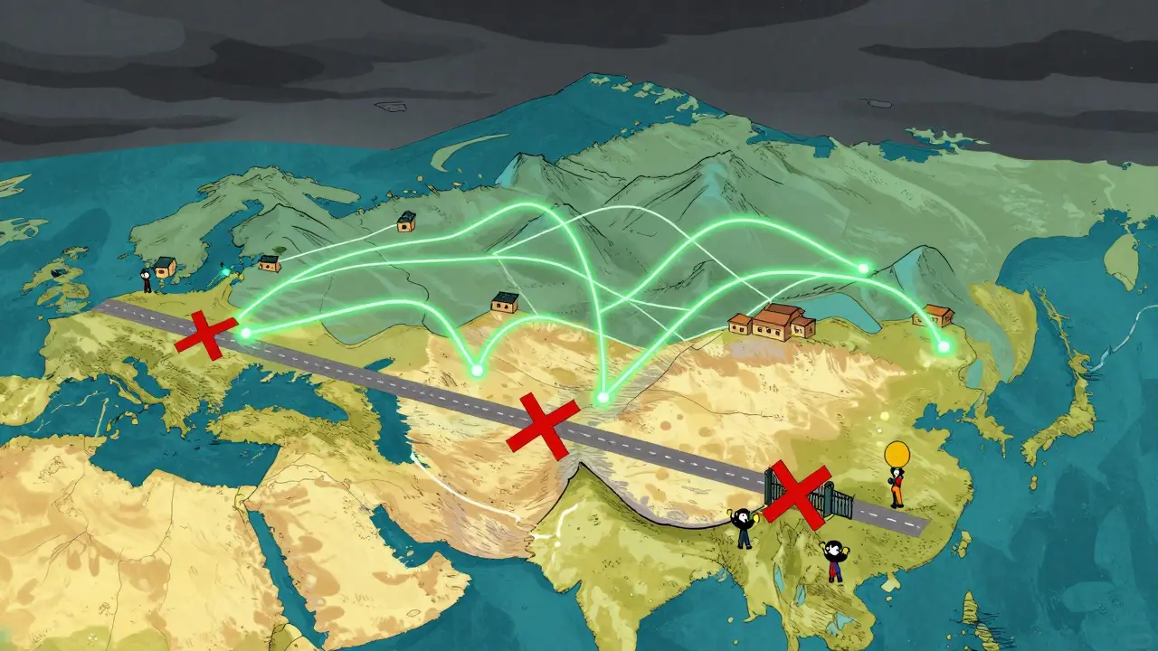 Digital connections bypassing blocked borders in Afghanistan