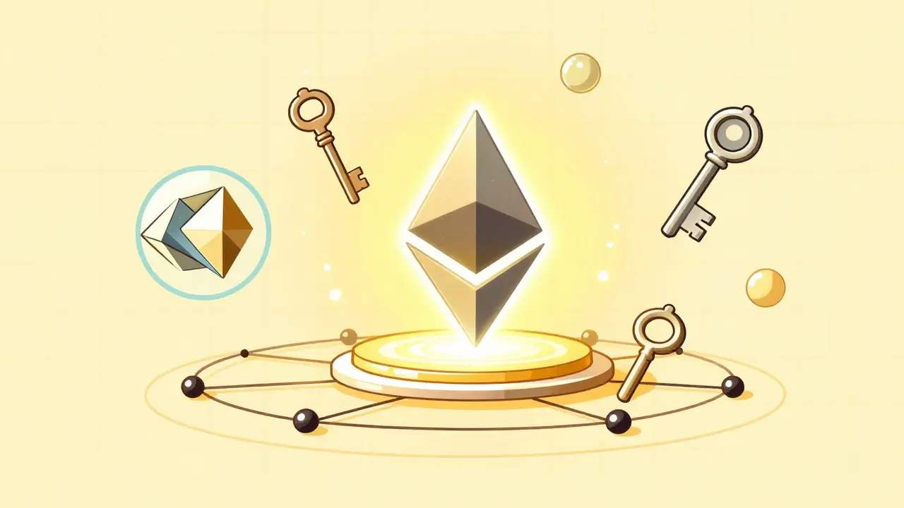 Illustration of decentralized crypto verification